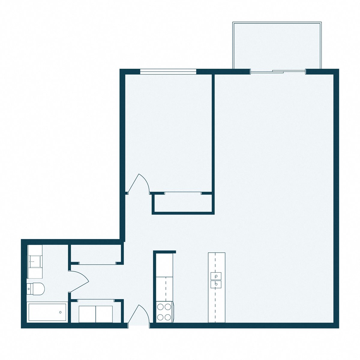Cedars 4 Apartments | One Bedroom | Plan 11A Cedars 4 Apartments | One Bedroom | Plan 11A